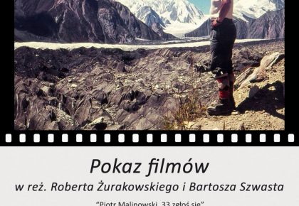 POKAZ FILMÓW W REŻYSERII ROBERTA ŻURAKOWSKIEGO I BARTOSZA SZWASTA