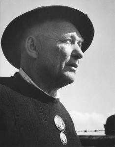 Józef Krzeptowski zdjęcie portretowe w kapeluszu góralskim 