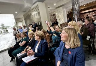 Zakopiańska publiczność podziwiała dzieła Augusta Zamoyskiego