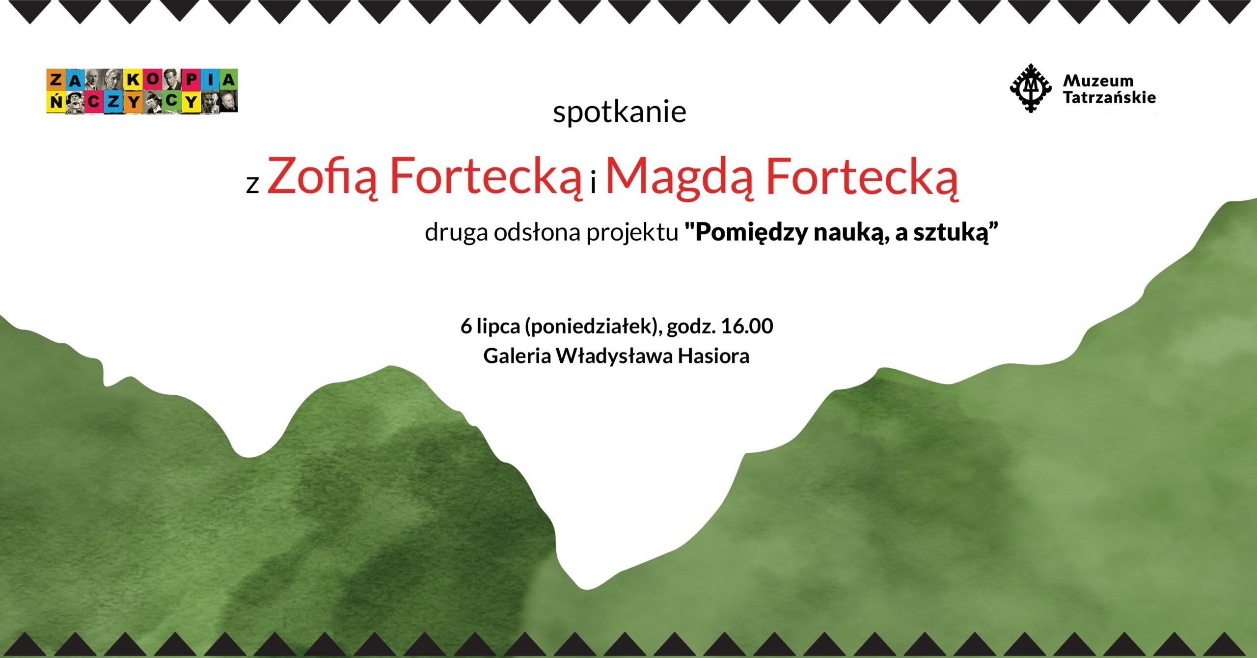 Spotkanie z Zofią Fortecką i Magdaleną Fortecką, 6 lipca