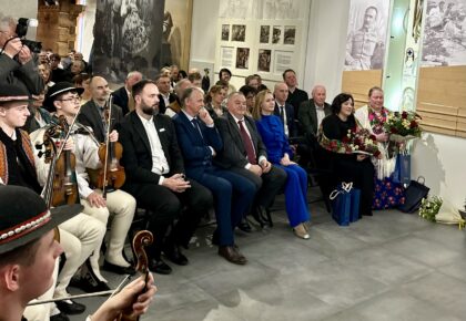 Wernisaż wystawy 150 lat Budowlanki w Zakopanem