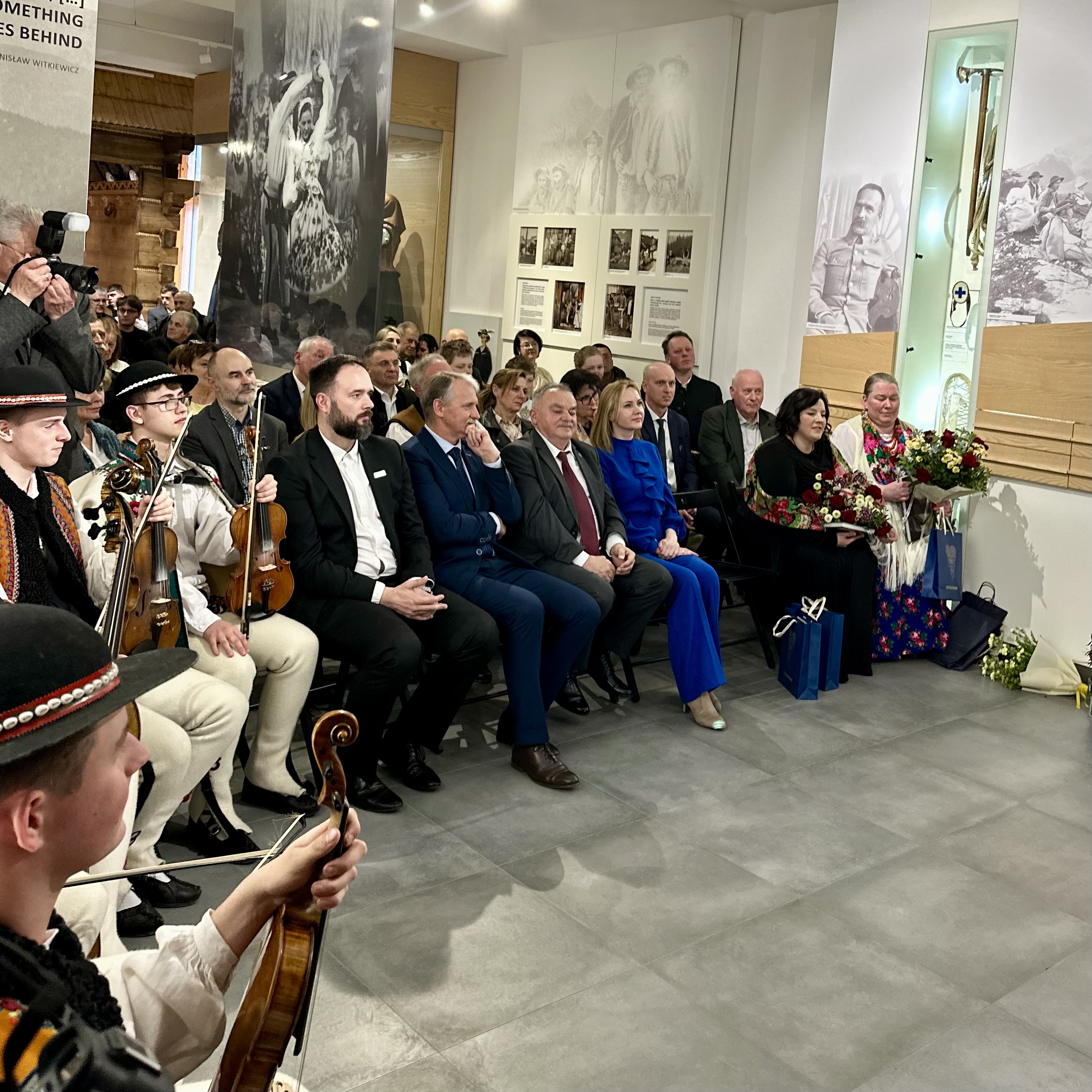 Wernisaż wystawy 150 lat Budowlanki w Zakopanem