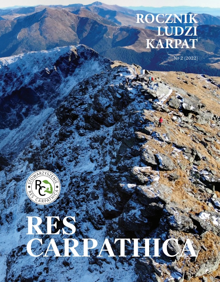 okładka czasopisma "Res Carpathica"