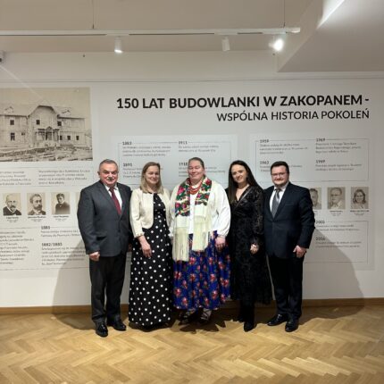 Wernisaż wystawy 150 lat Budowlanki w Zakopanem