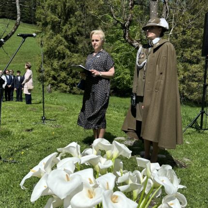Uroczyste obchody upamiętniające 82. rocznicę rozstrzelania więźniów Palace