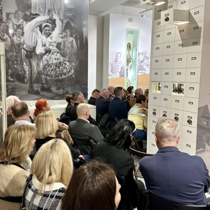 Wernisaż wystawy 150 lat Budowlanki w Zakopanem