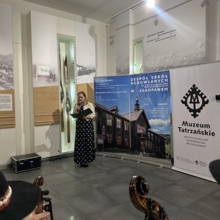 Wernisaż wystawy 150 lat Budowlanki w Zakopanem