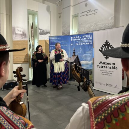 Wernisaż wystawy 150 lat Budowlanki w Zakopanem