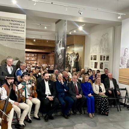 Wernisaż wystawy 150 lat Budowlanki w Zakopanem