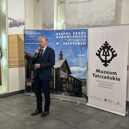 Wernisaż wystawy 150 lat Budowlanki w Zakopanem