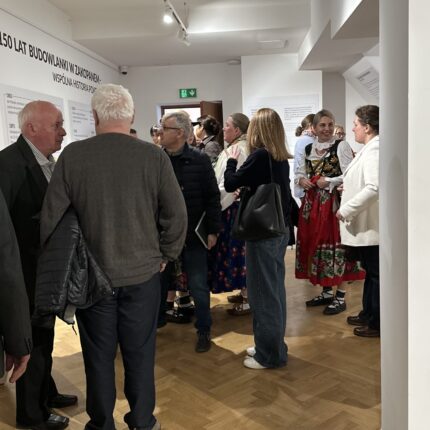 Wernisaż wystawy 150 lat Budowlanki w Zakopanem