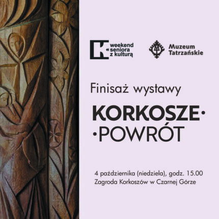 Weekend Seniora z Kulturą 2026 w Muzeum Tatrzańskim, 3-4 października