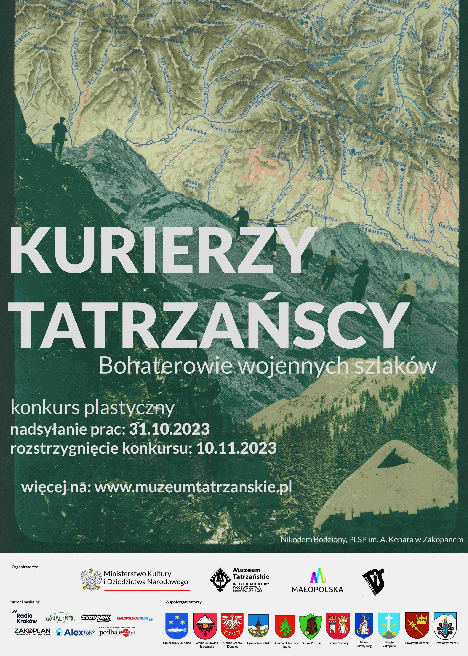 Konkurs plastyczny „Kurierzy Tatrzańscy – Bohaterowie wojennych szlaków”