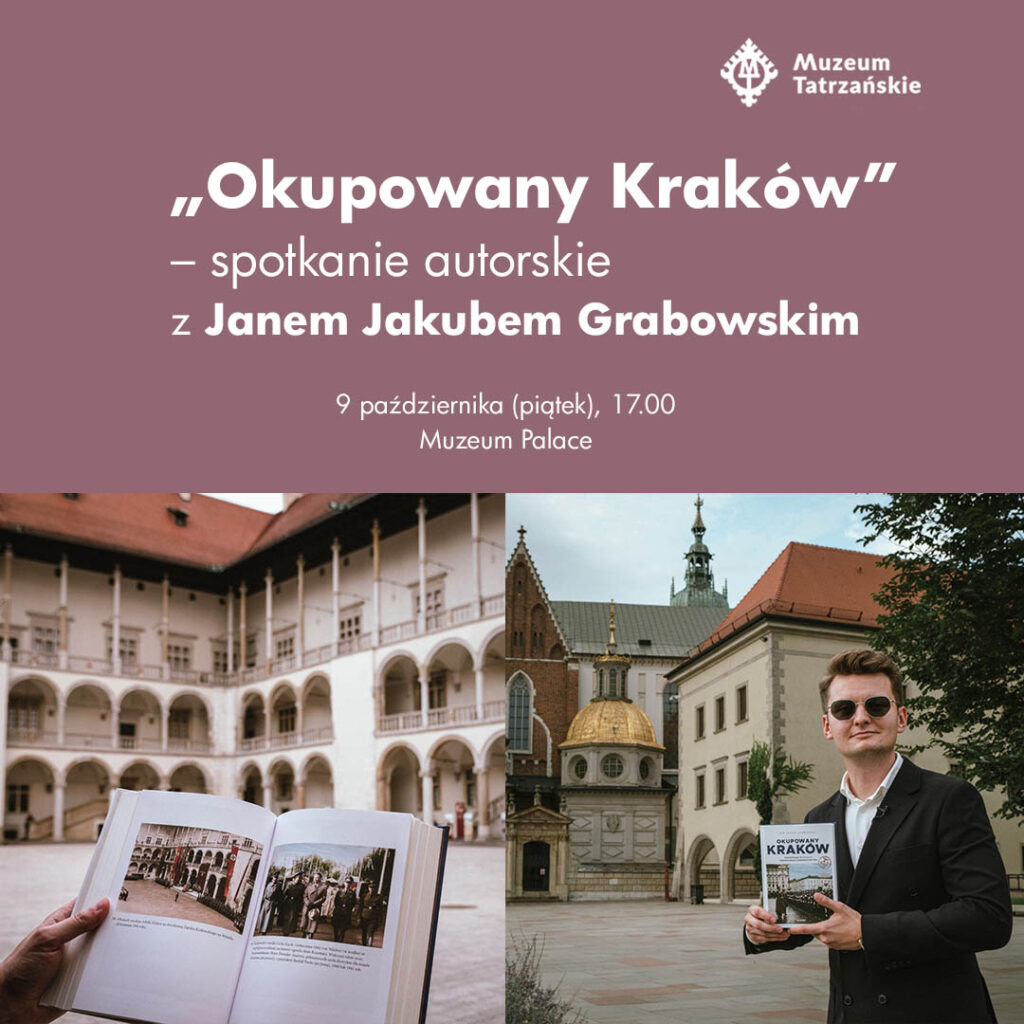 Grafika "Okupowany Kraków" - spotkanie autorskie z Janem Jakubem Grabowskim