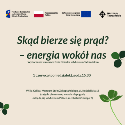 Dzień dziecka w Muzeum Tatrzańskim, 1 i 3 czerwca