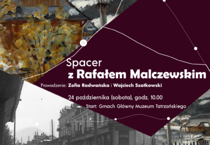 Spacer z Rafałem Malczewskim, 24 października