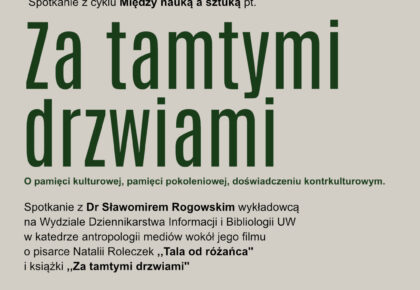 Za tamtymi drzwiami, 17 października