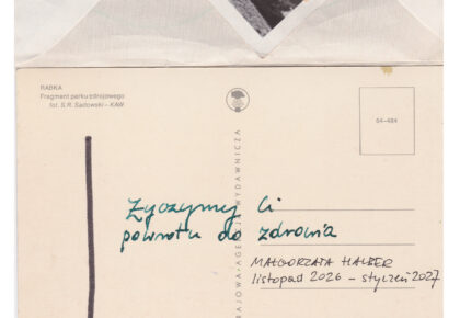 Małgorzata Halber – Życzymy Ci powrotu do zdrowia