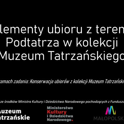Finał dwuletnich prac konserwatorskich Muzeum Tatrzańskiego