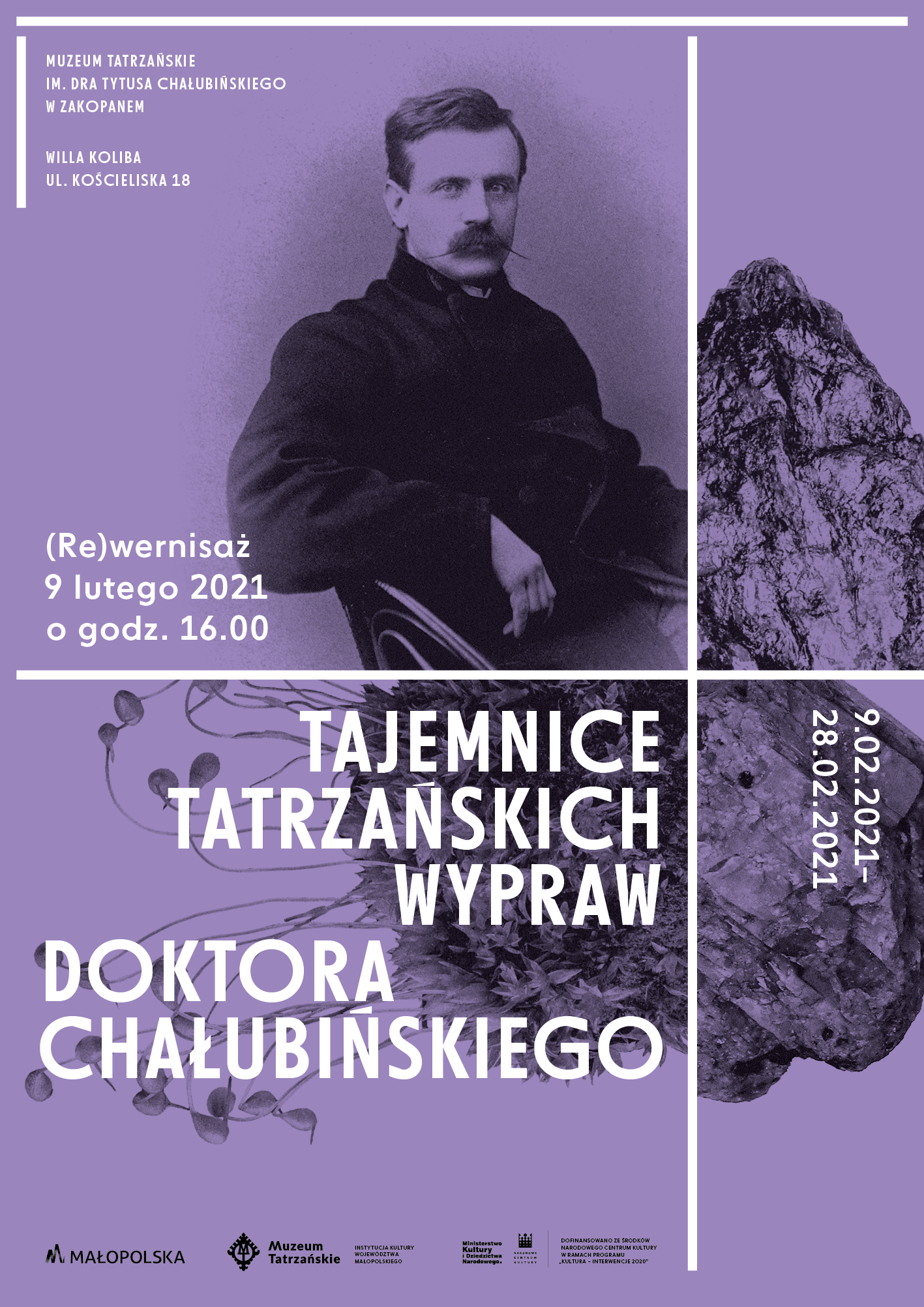 (Re)wernisaż wystawy o Tytusie Chałubińskim. Serdecznie zapraszamy!