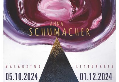 CHMUR DRAPACZE. ANNA SCHUMACHER MALARSTWO. LITOGRAFIA