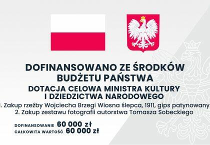 Muzeum Tatrzańskie otrzymało dotację celową na zakup rzeźby Wojciecha Brzegi oraz fotografii Tomasza Sobeckiego