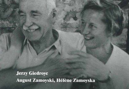Spotkanie wokół książki: Jerzy Giedroyc, August Zamoyski, Hélène Zamoyska, „Listy 1956–1970”, 18 lipca