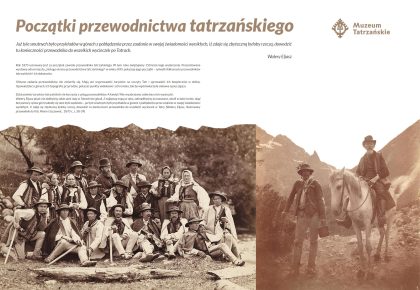 Otwarcie wystawy plenerowej „Początki przewodnictwa tatrzańskiego”, 7 sierpnia