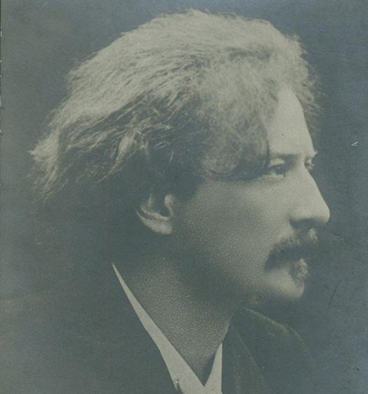 zdjęcie Paderewskiego - czarnobiały portret