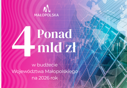 Budżet Województwa Małopolskiego na rok 2026