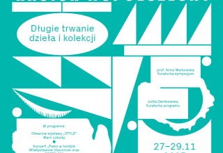 Rozmowy o długim trwaniu — konferencja na 40-lecie Galerii