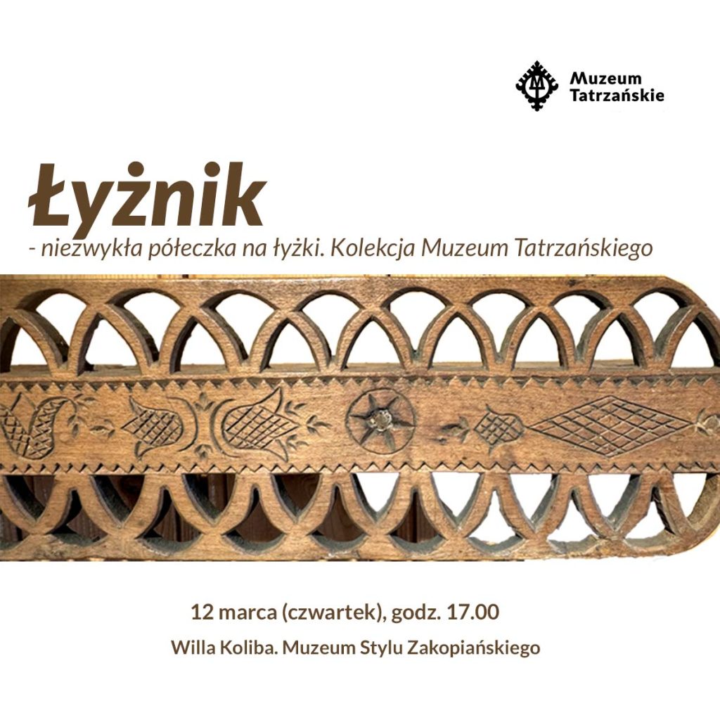 Łyżnik – niezwykła półeczka na łyżki. Kolekcja Muzeum Tatrzańskiego